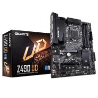 GIGABYTE Z490 UD DDR4 SATA3 M2 PCIe NVME HDMI PCIe 16X v3.0 1200p ATX - 1